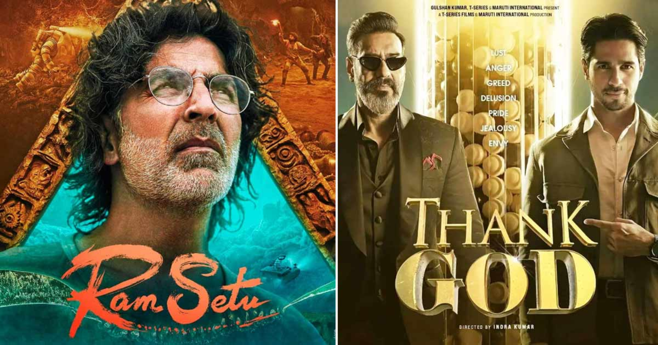 Ram Setu, Thank God box office collection day 11: Akshay Kumar and Ajay  Devgn's films witness a huge drop on second Friday | Hindi Movie News -  Times of India