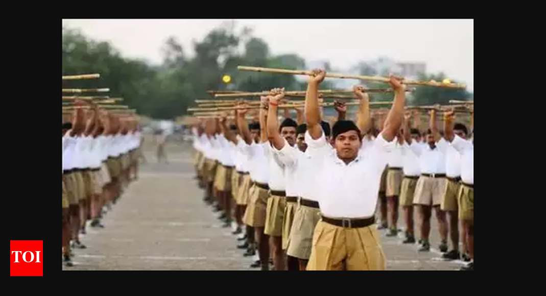 RSS cancels route marches in Tamil Nadu | Chennai News - Times of India