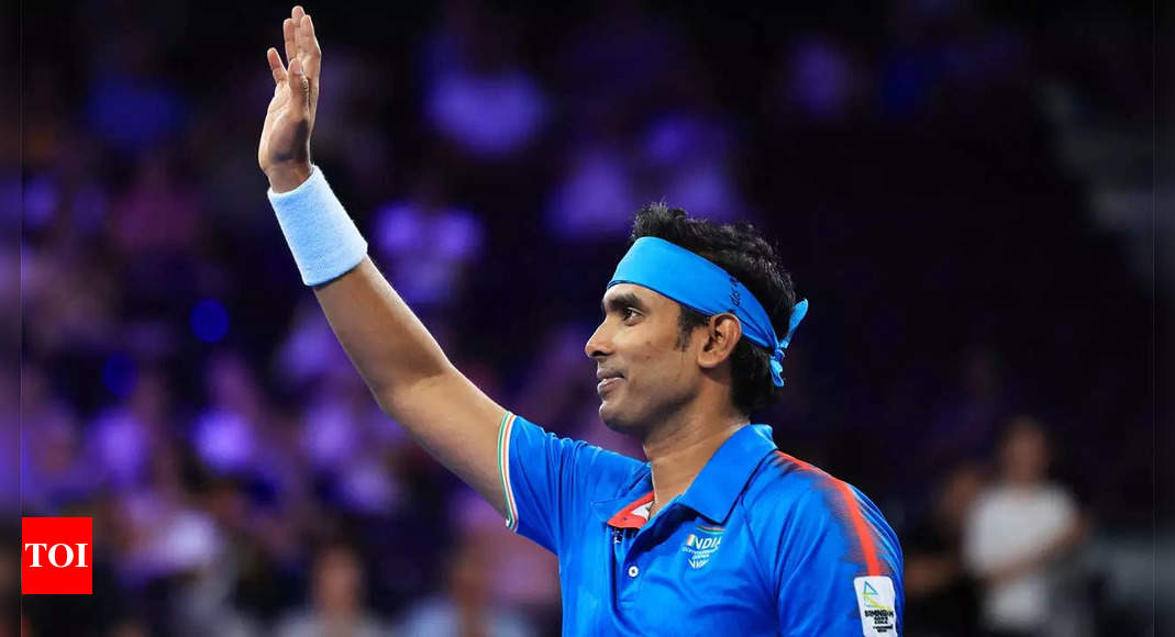 Better late than never: Sharath Kamal on winning Khel Ratna at 40 | More sports News – Times of India