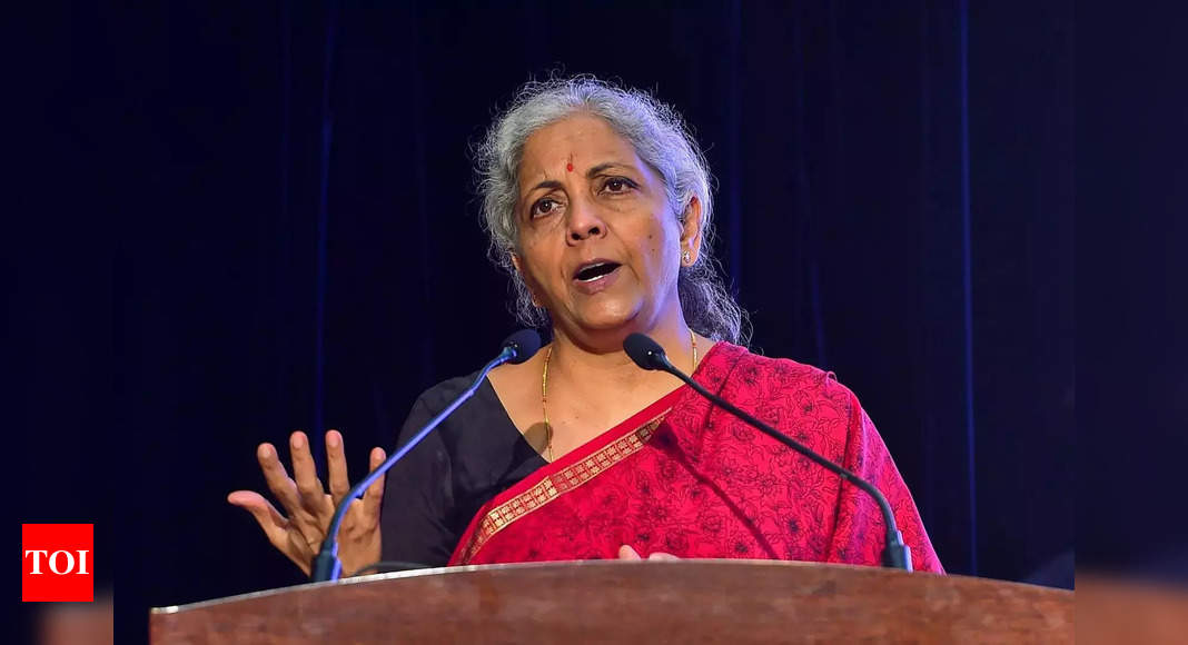 FM Nirmala Sitharaman hints at possibility of Centre considering restoration of state status to J&K | India News – Times of India