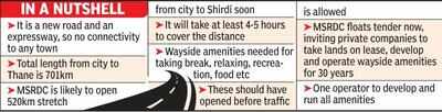 No wayside amenities for 6 months after Samruddhi opens