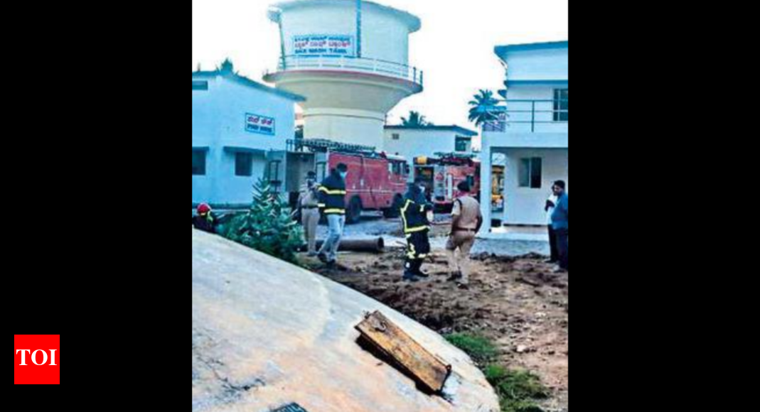 Mysuru Chlorine gas leak triggers panic in T Narasipura town Mysuru