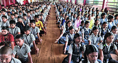 Yoga, meditation practised in many schools along coast