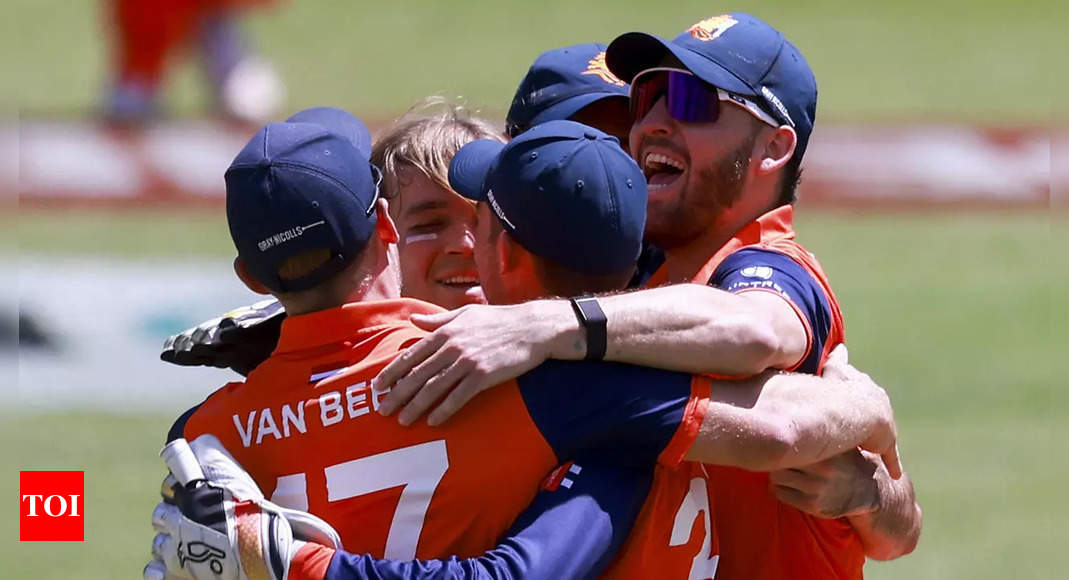 Netherlands dump South Africa out of T20 World Cup, India enter semis | Cricket News – Times of India