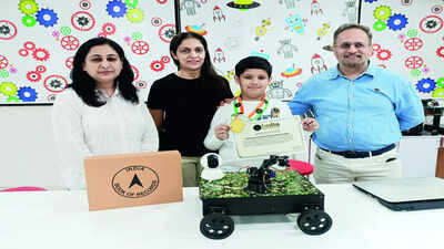 Ludhiana: 9-year-old Vivan Singh Bhogal’s bomb-defusing robot makes it to record book