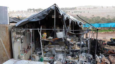 At least six killed in Syria's shelling of tent settlement