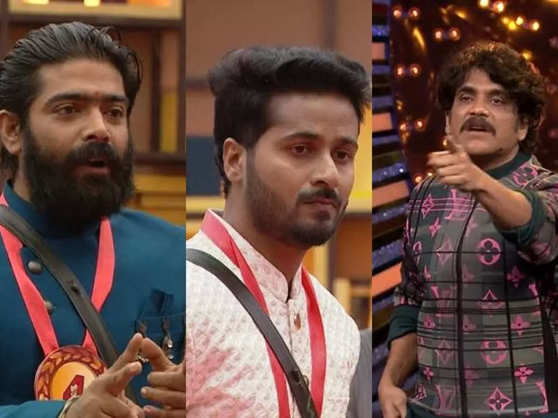 Bigg Boss Telugu 6 highlights, November 5: Host Nagarjuna giving Revanth a  'yellow' card for his aggression to slapping Srihan with a penalty, major  events at a glance - Times of India