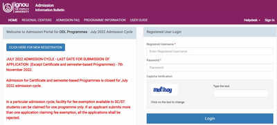 IGNOU July Admissions 2022 registration ends today, apply here