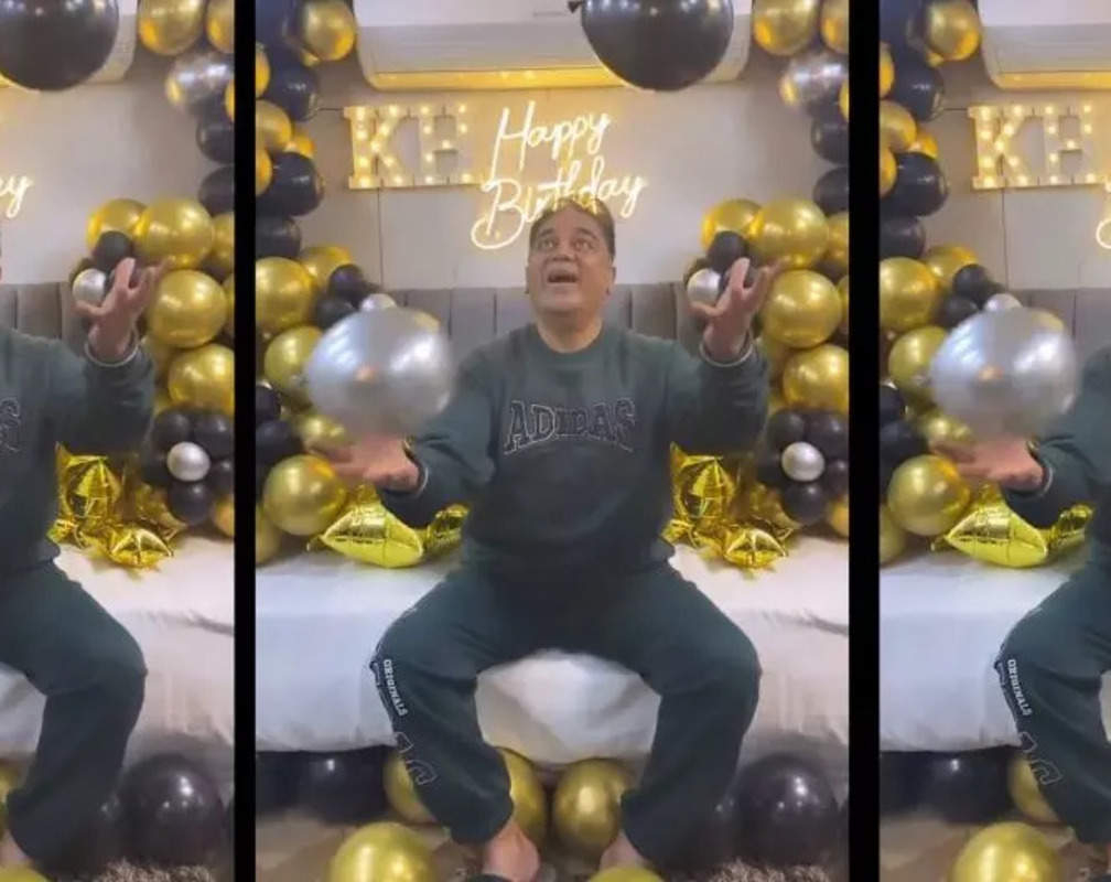 
Kamal Haasan channels his inner child; a cute video goes viral ahead of the actor's birthday
