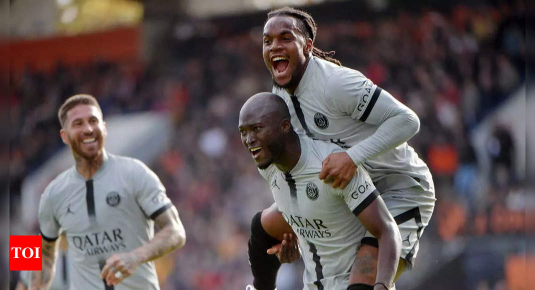Late Danilo header earns PSG victory at Lorient | Football News – Times of India
