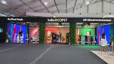 Union minister Bhupender Yadav inaugurates India Pavilion at COP 27