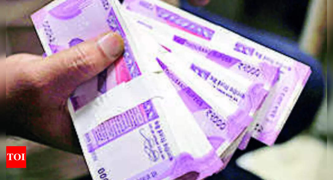 Cash with public 75% higher than on note ban day – Times of India