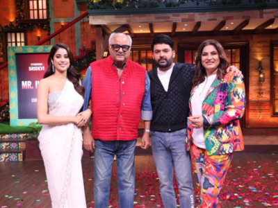 The Kapil Sharma Show Update: Janhvi Kapoor reveals what dad Boney Kapoor's travel bag consists of, 'He packs chillies, khakra, thepla, spices, everything for all his trips'