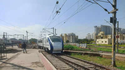 Vande Bharat train trial run commences on Mysuru-Bengaluru-Chennai route