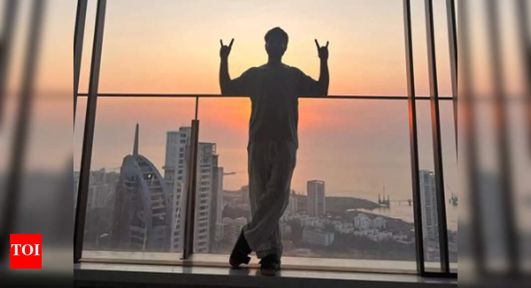 Shahid Kapoor shares a stunning view of the sunset from his new house ...