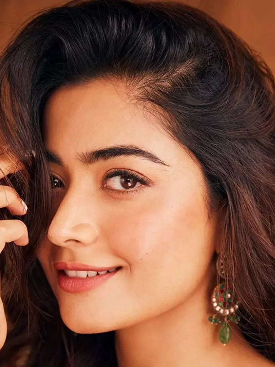 Rashmika Mandanna turns desi girl in ethnic red | Times of India