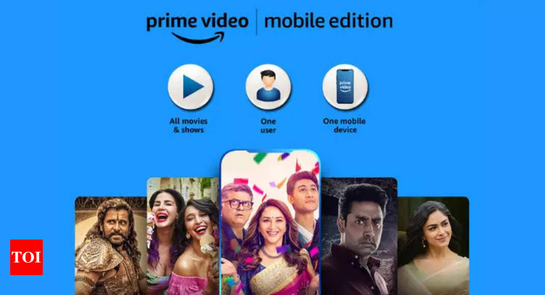 launches its Prime Video Mobile Edition plan in India: Price,  features users get and miss out on - Times of India