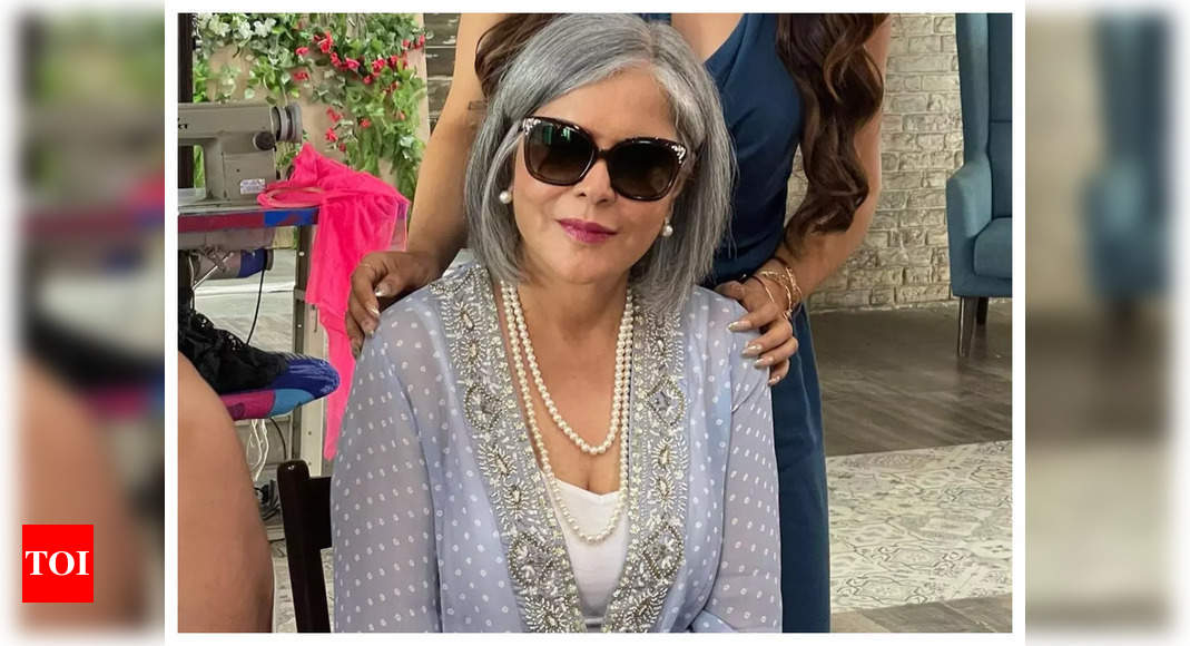 Fans in awe of Zeenat Aman’s new photo from a shoot; call her ‘All time diva’ – Times of India