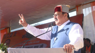 Previous Congress govt did not provide land for railway line in Himachal Pradesh: J P Nadda