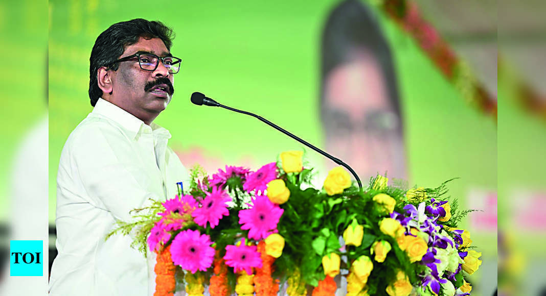 Hemant Goes After Bjp With All Guns Blazing | Ranchi News - Times of India