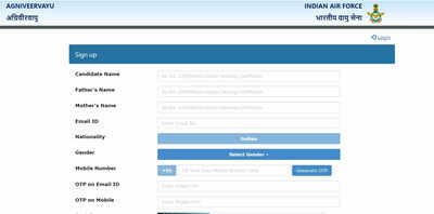 Iaf Agniveervayu Registration 2022 Begins At Agnipathvayu.cdac.in 