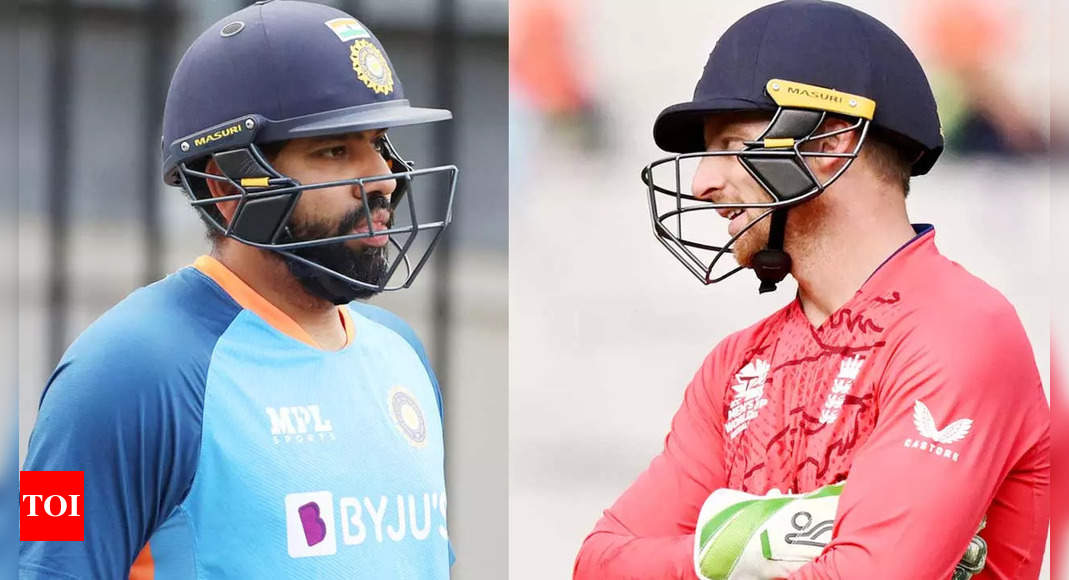 T20 World Cup, India vs England: Jos Buttler’s England face Rohit Sharma-led Team India in semis | Cricket News – Times of India