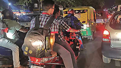 Student Bikers Risk Life & Limb On Ride To School | Bhubaneswar News ...