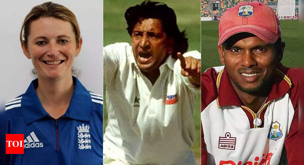 Abdul Qadir, Shivnarine Chanderpaul, Charlotte Edwards in ICC Hall of Fame | Cricket News – Times of India