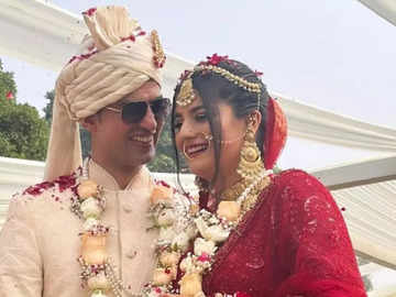 A glimpse of Puneet Beniwal's wedding with Megha