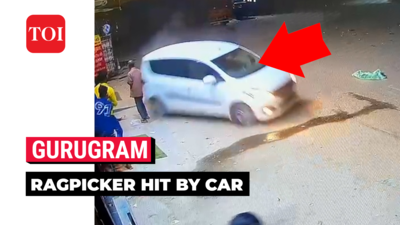 On cam: Ragpicker hit by car, thrashed by 2 in Gurugram’s Udyog Vihar, dies