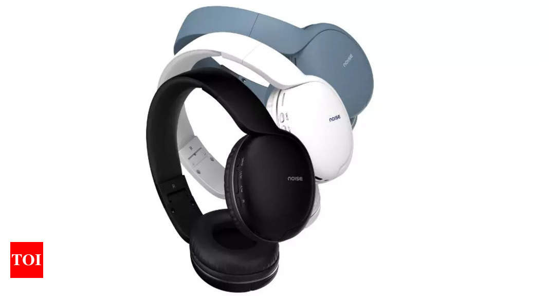 Noise launches new headphones with 50 hours of playtime: Price, features and more – Times of India