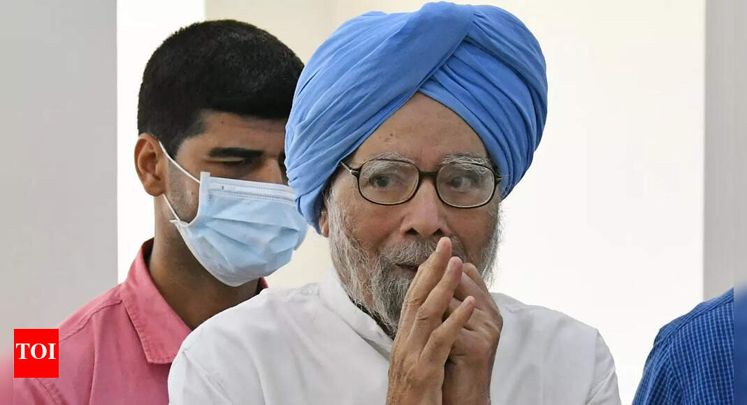 manmohan singh death times of india