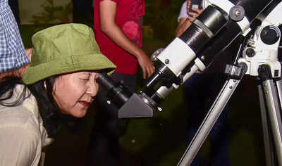 Eyes glued to the sky, northeast watches this year's last lunar eclipse