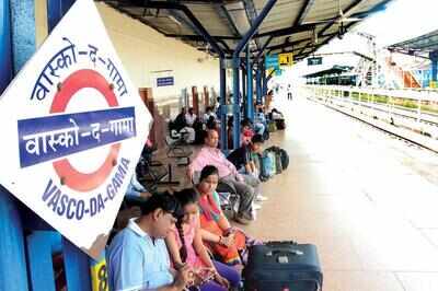‘Change train departure timing at Vasco station’