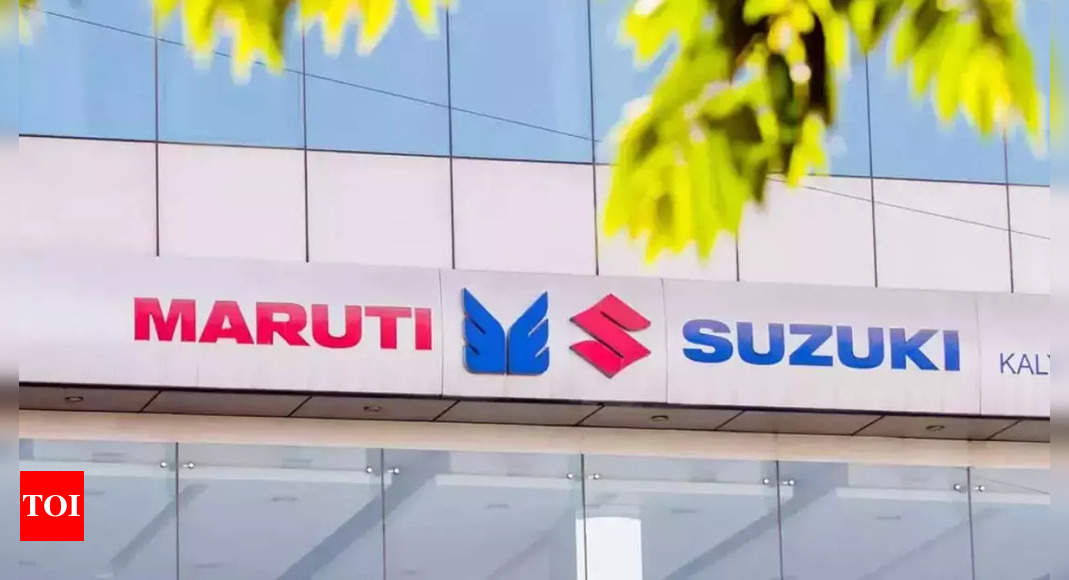 Maruti expects double-digit growth in FY23 – Times of India