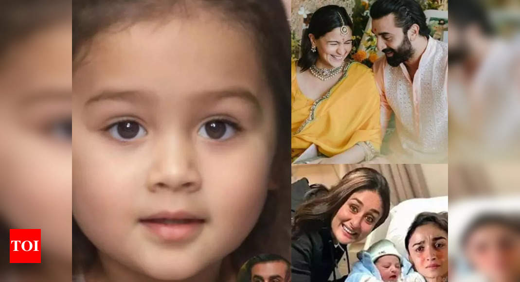 Alia Bhatt and Ranbir Kapoor’s baby girl’s FAKE and photoshopped pictures go viral – Times of India ►