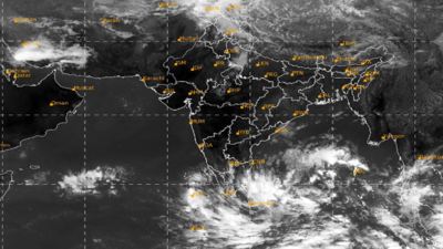 Chennai Rain: Low Pressure Area Forms Over Bay Of Bengal | Chennai News ...