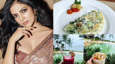 Malavika Mohanan’s breakfast is all things simple and healthy!