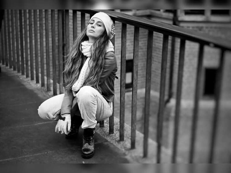 Anusha Dandekar shows us how to style winter wear on a vacation