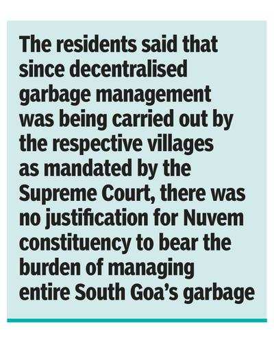 Nuvem residents oppose waste treatment plant at Verna plateau