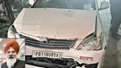 Visibility blues in Ludhiana: Close shave for MLA Gurdit Singh Sekhon in pile-up