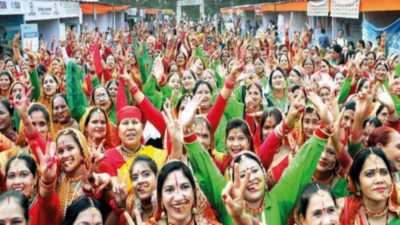 Lucknow: 200 women dancers from hills seek Guinness berth