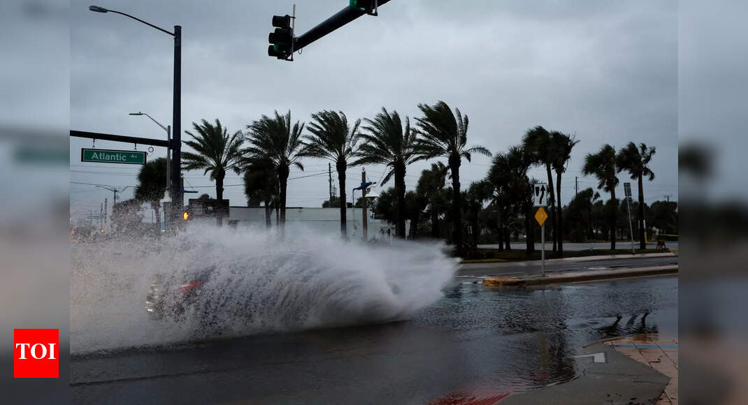 Hurricane Nicole forms; Florida awaits rare November storm
