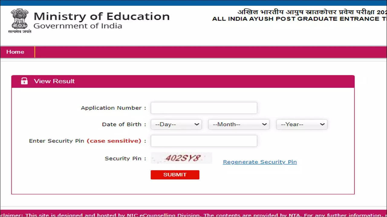 AIAPGET Result 2022 NTA announced scores on aiapget.nta.nic.in