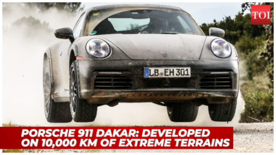 Porsche 911 Dakar: A supercar that can go off-road!