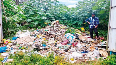 Karnataka: Open space used as dumpyard in Kodagu village to turn into a park