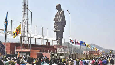 Footfalls at Statue of Unity hit 1 crore mark