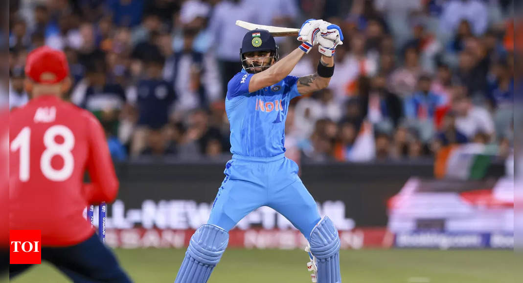 T20 World Cup 2022, India vs England: Virat Kohli becomes the first batter to score 4000 T20I runs | Cricket News – Times of India