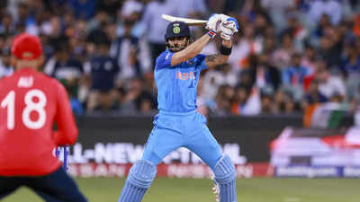 T20 World Cup 2022, India vs England: Virat Kohli becomes the first batter  to score 4000 T20I runs | Cricket News - Times of India