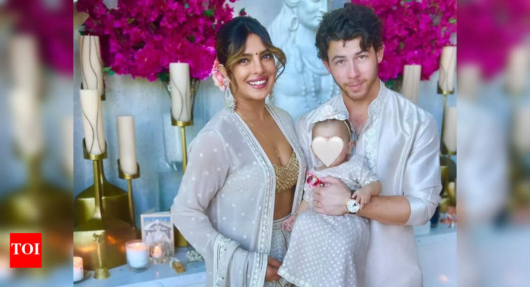 Priyanka Chopra is happy as she reunites with daughter Malti Marie and(01)